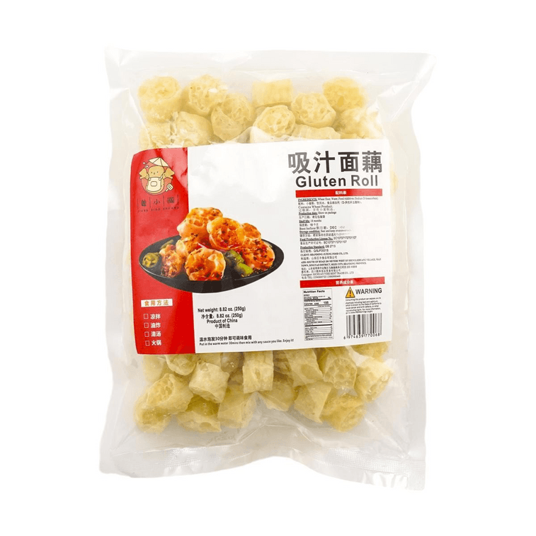 【买手推荐】姜小闯 吸汁面藕 原味 250g 麻辣烫火锅冒菜必备【一口爆汁超入味】 3