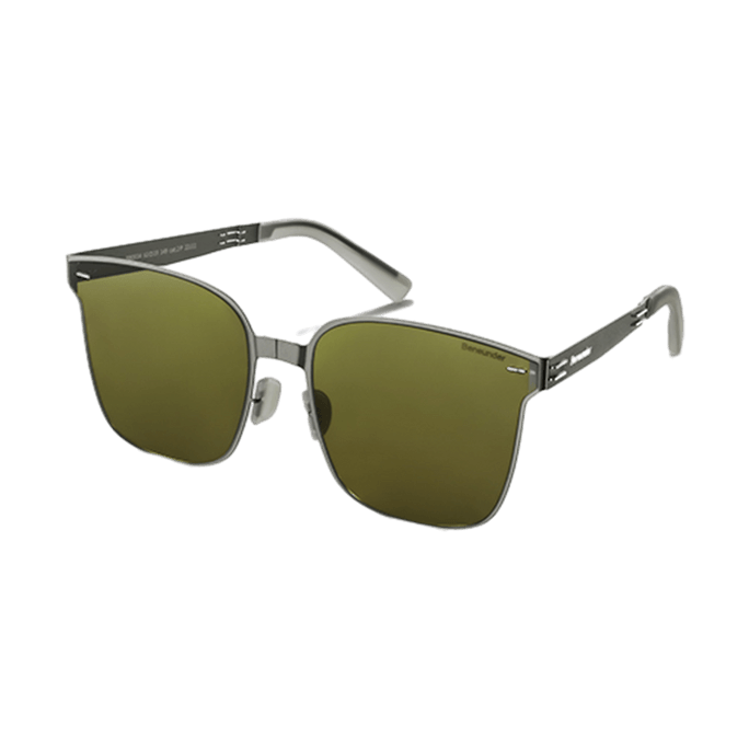 Ultra-thin Foldable Sunglasses - Deep Bamboo Moss