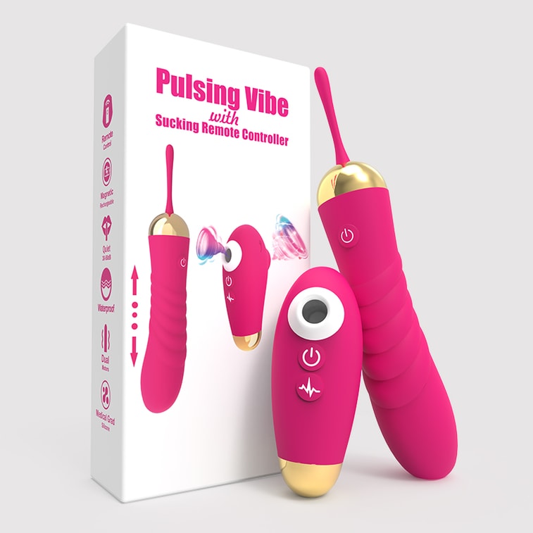 中国 stantin斯丹顿 吮吸舌舔女性自慰玩具抽插按摩器 玫红色 1件 7