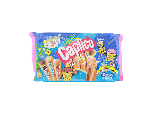 江崎グリコ ロマンチックカプリコミニ 3.21oz 10個【3種フレーバー