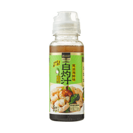 Master Sauce Good Blanching Sauce Scallion Oil Seafood Flavor,Soy Sauce For Boiled Dishes, 7.1 oz【Yami Exclusive】