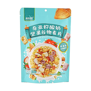 MEIZHOUSHIKE Chia Seed Yogurt Nut Granola 100g