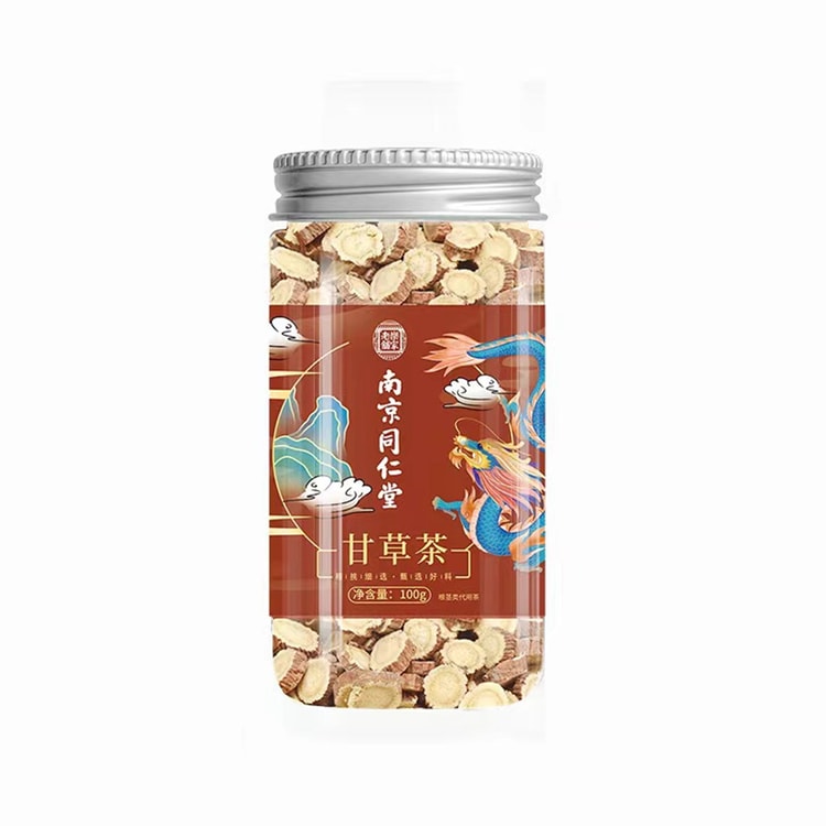 Nanjing Tongrentang 南京同仁湯 南京同仁湯 甘草錠 100g 1缶 スープや