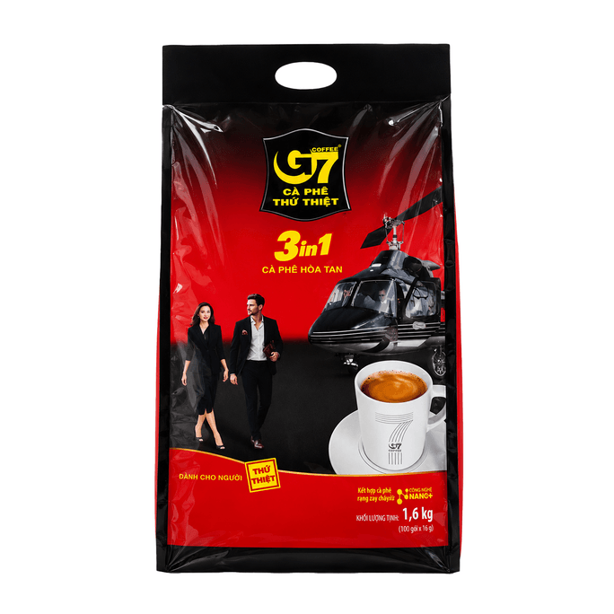 3-in-1 Instant Coffee, 100 Sachets