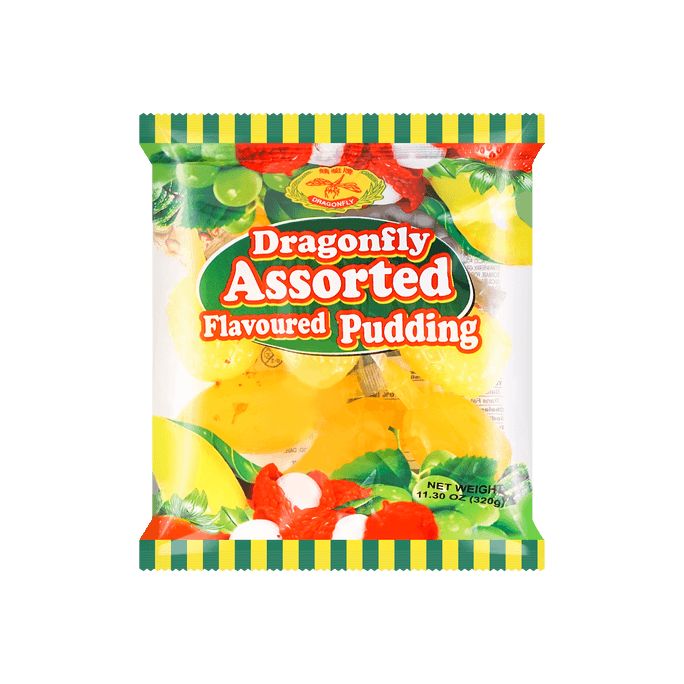 Assorted Fruit-Flavored Pudding - 8 Pieces* 1.41oz