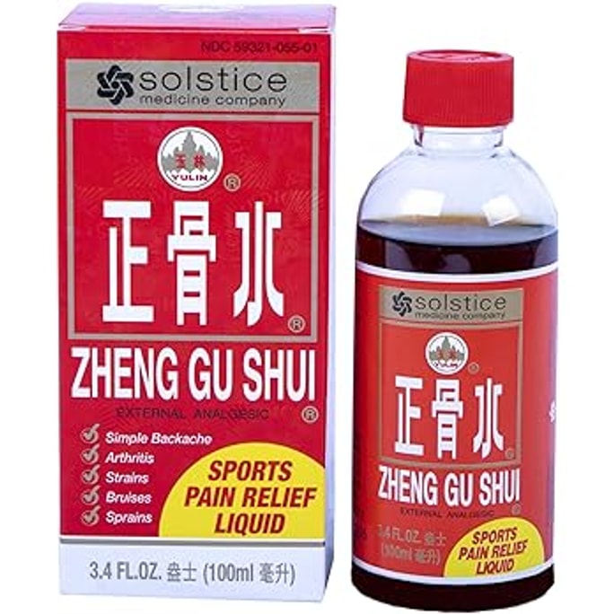 Zheng Gu Shui - External Analgesic Lotion 3.4 Oz