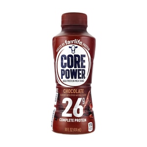 코어 파워 페어라이프 26g 고단백 밀크셰이크, 초콜릿맛, 400ml (14 fl oz)【페어라이프 우유로 만들었습니다】