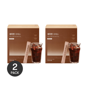 무설탕 가르시니아 캄보지아 팻 블락 키토제닉 액상 슬리밍 커피 드링크, 0.41fl oz × 50포 *2【2팩】
