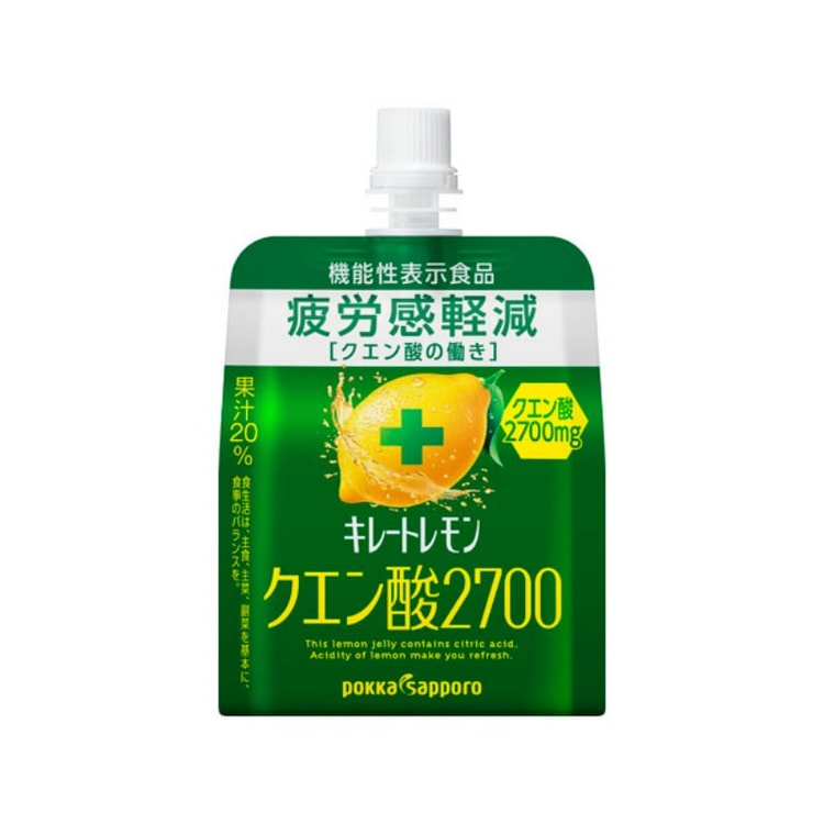 PoccaS Chelated Lemon Citric Acid Jelly 165g - Yami.com