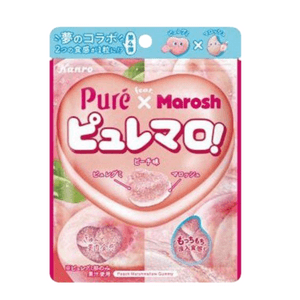 甘露の大人気限定版ピーチスパークリンググミ 55g
