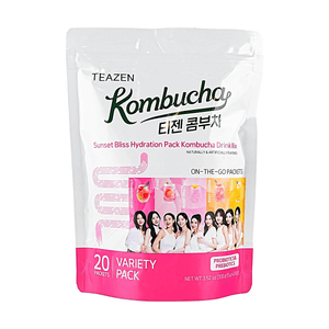 Product: Kombucha Sunset Bliss Hydration Pack Variety Mix,Fruit Flavor, 20 Packets 3.52 oz 【TWICE Pick】【Low Calorie】