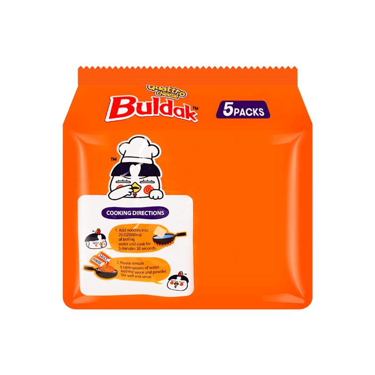 Buldak quattro cheese