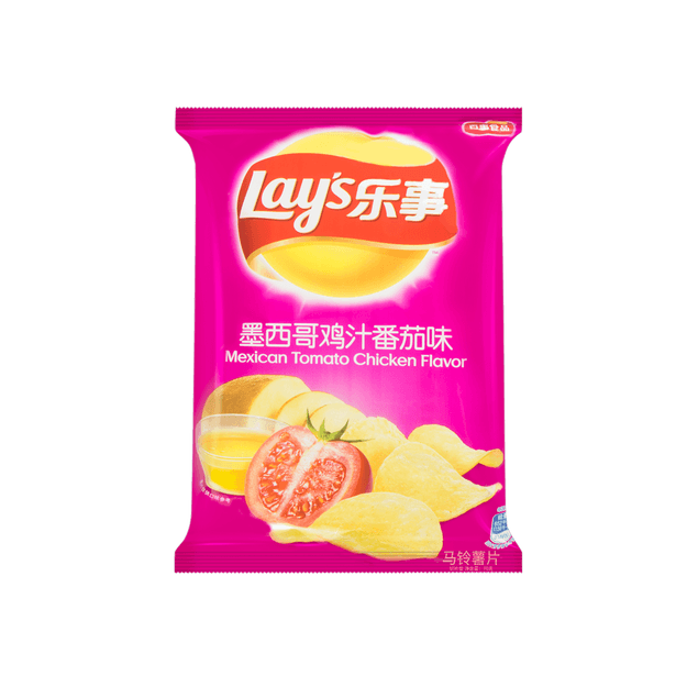 商品详情 百事lay's乐事 薯片 墨西哥鸡汁番茄味 袋装 70g image