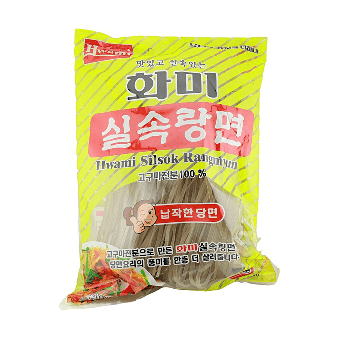 Sweet Potato Vermicelli (Broad) 35.27oz【100% Sweet Potato Starch】【Chewy Texture】