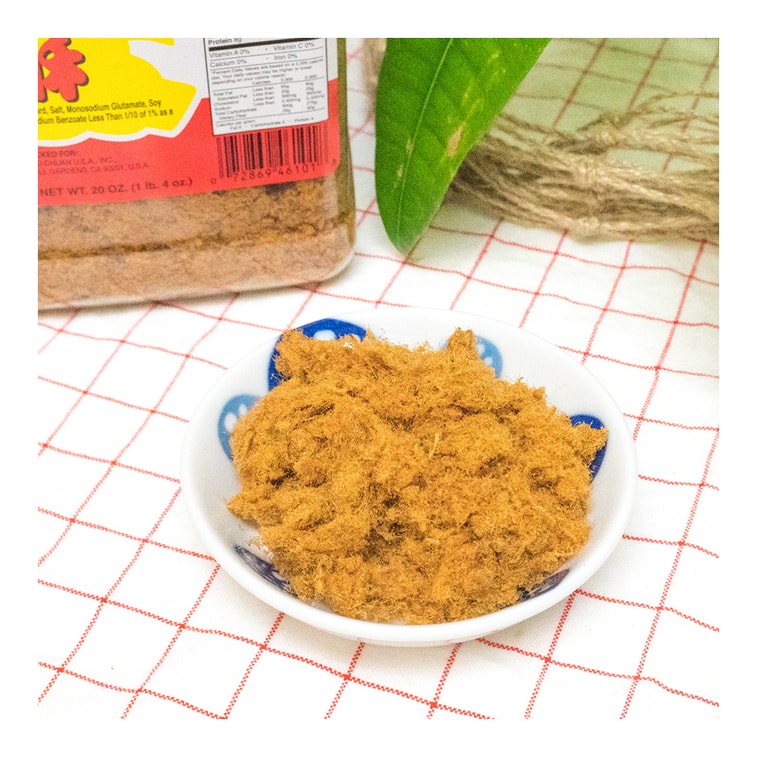 러우쑤 돼지고기 육포가루 고운타입 20 oz 8