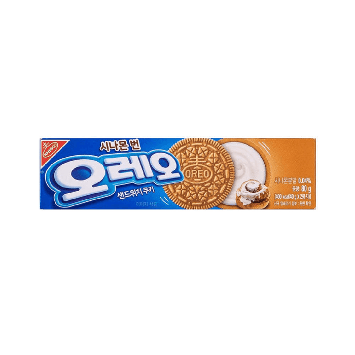 Cinnamon Flavor Sandwich Cookies 80g