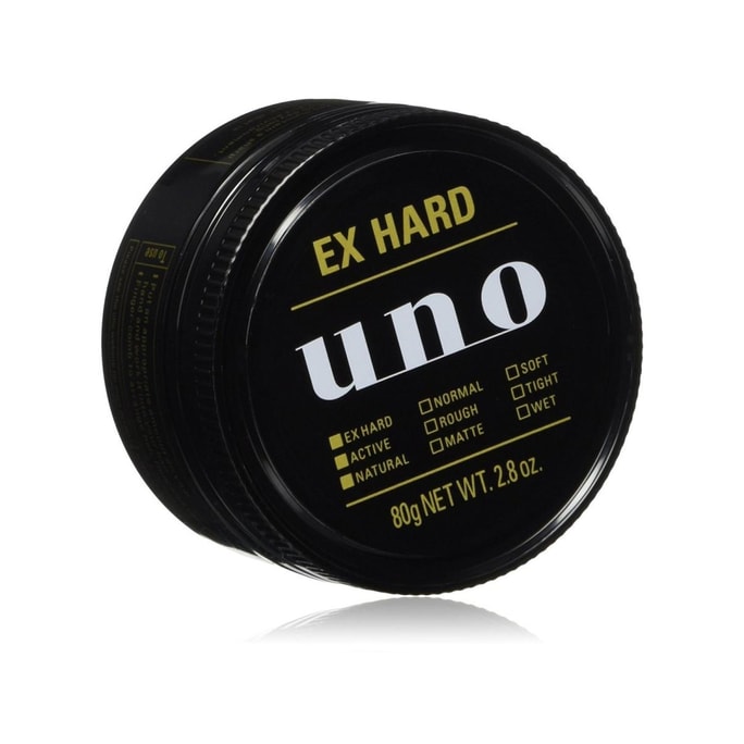 UNO Extreme Hard Hair Wax Yellow Strong Hold 80g
