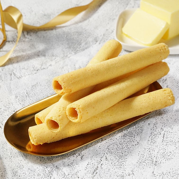 Macau Specialty Butter Egg Rolls, 618g Gift Box | Handmade Old-fashioned Pastry, Crispy with Rich Egg & Butter Aroma, Authentic Snack or Souvenir 4