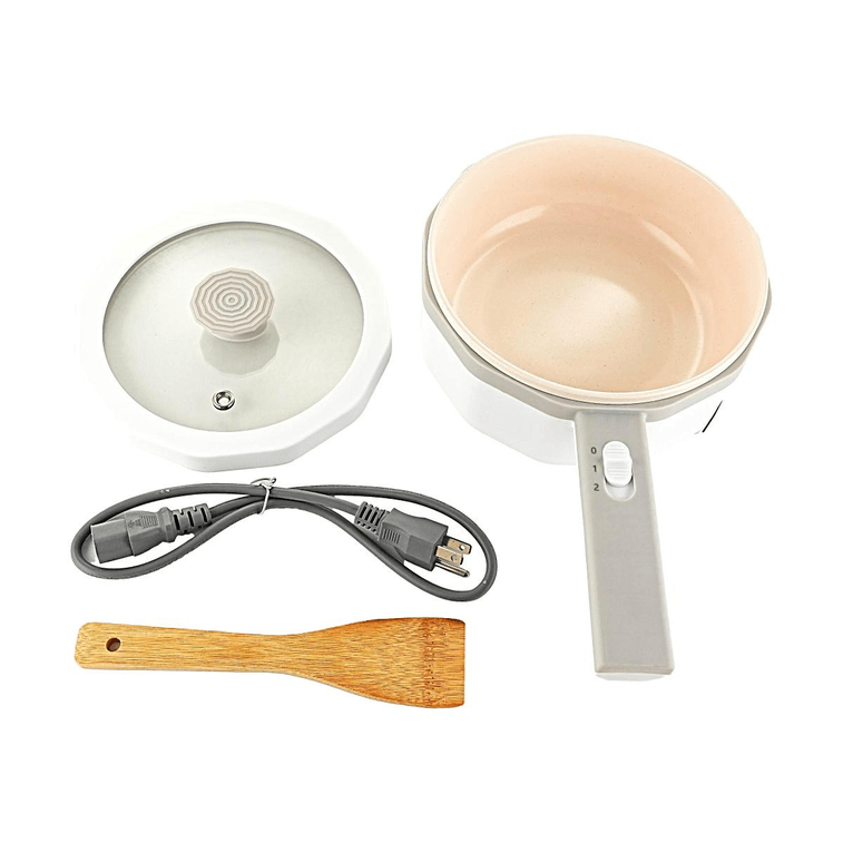 Mini Portable Electric Skillet Non-Stick Interior All-in-One Kitchen Cooker 50.72 fl oz 5