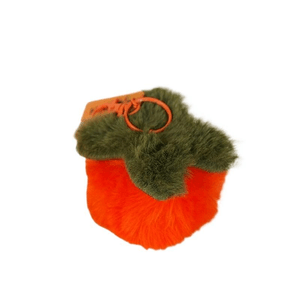 【中国直送】普陀山 縁起の良い繁栄のぬいぐるみキーホルダー 7cm×1個 良い柿は幸運をもたらす