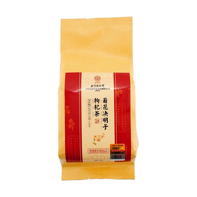 Chrysanthemum, Cassia Seed, & Wolfberry Tea,0.17oz.*30 Packs