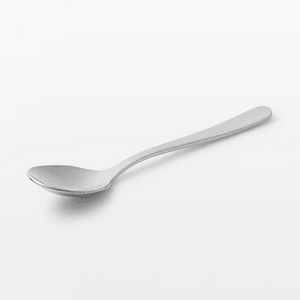 日本 MUJI無印良品 不鏽鋼湯匙 小號 約13cm
