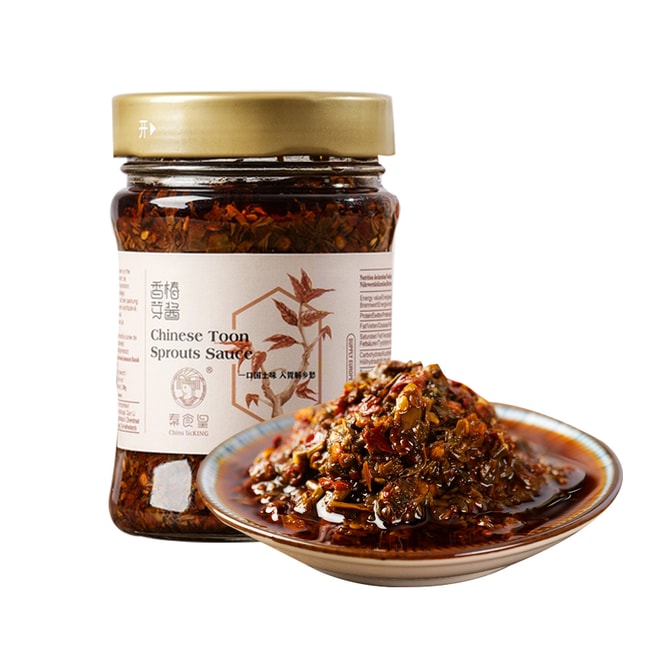 秦食皇 香椿芽酱 调料拌饭酱 200g