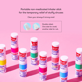 泰国POYSIAN八仙筒 薄荷棒鼻吸式清凉油 驱蚊鼻通 提神醒脑 通鼻开窍 可吸入可涂抹 1只入