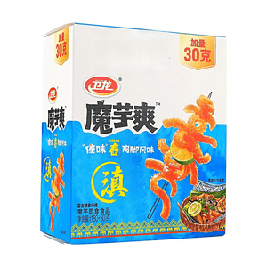 모유솽 곤약 스낵, 다이 스타일 닭발탕 맛, 210g 【매콤한 곤약 스트립】