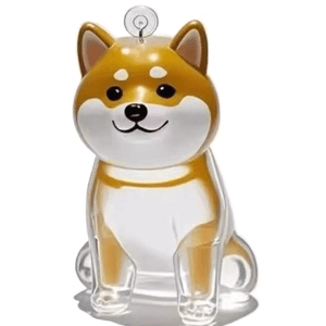 Commemorative Puppy Transparent Hair Storage Box Animal Hair Ball Capsule Pendant Shiba Inu 4.5cm * 1 Set