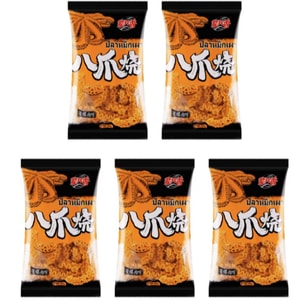 Bei'er Xiang Sauce-Flavored Grilled Octopus 46g × 5 Packs