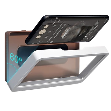 Tablet or Phone Holder Waterproof Case Box Wall Mounted All