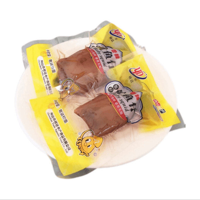 유다 매운 오징어알 - 해산물 스낵 * 1봉지(5-7팩) 250g