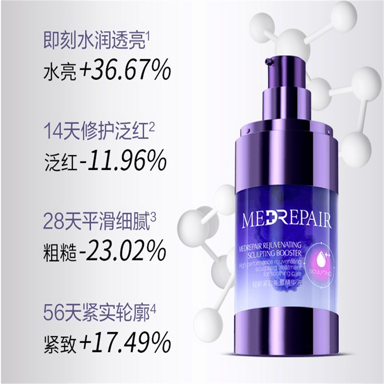[中國直郵]米蓓爾(MedRepair)輕齡緊緻能量精華液 40ml 1支裝 4