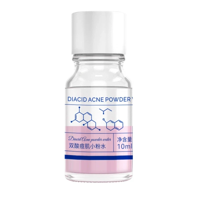 Double Acid Acne Skin Small Pink Water Acne Essence Stay Up All Night 10Ml/Bottle