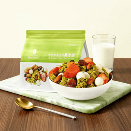 三昌食品 宇治抹茶白巧燕麦脆 谷物麦片 300g【胖东来同厂】【营养早餐代餐】