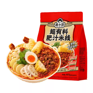 【中国直邮】 满小饱 超有料肥汁米线457g*1袋