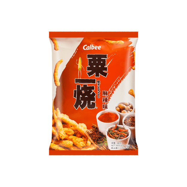 商品详情 - 日本CALBEE卡乐比 粟一烧 麻辣味 80g 不同包装随机发货 - image  0