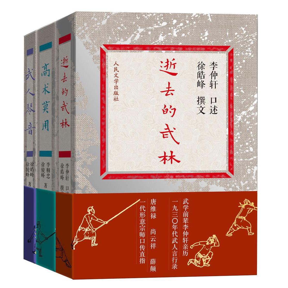 逝去的武林：徐皓峰口述武林（逝去的武林、高术莫用、武人琴音套装共3
