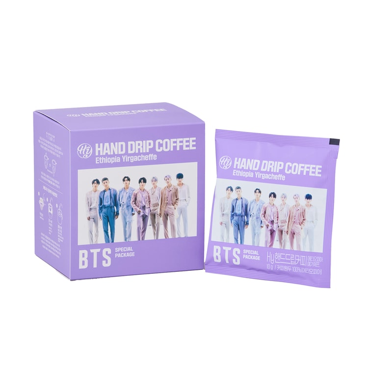 South Korea BTS Member New Hand Drip Ethiopia Yirgacheff Coffee 1