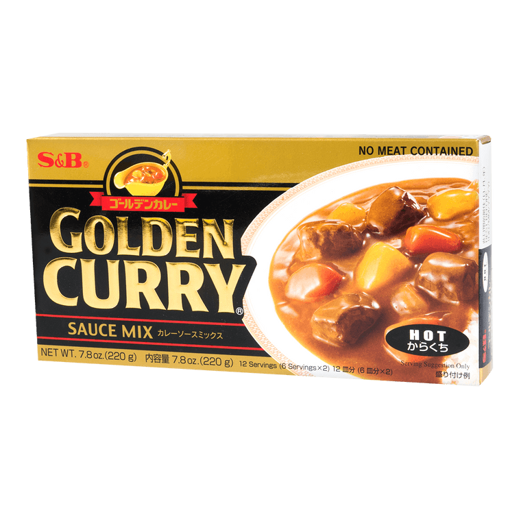 日本S&B 金牌咖喱块 超辣 220g 新旧包装随机发 13