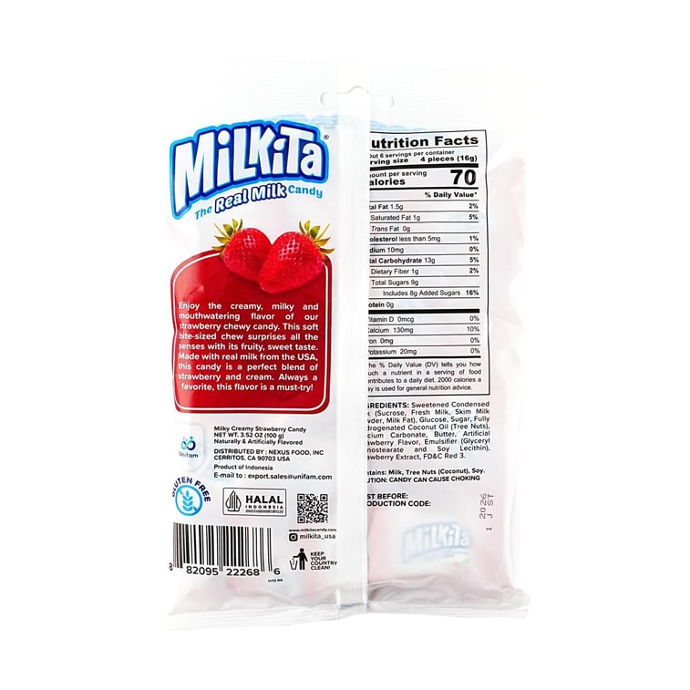 ストロベリーシェイクキャンディ、3.52オンス 5