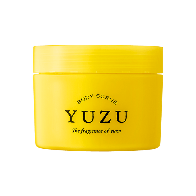 日本DAILY AROMA YUZU 高知縣產 有機柚子身體磨砂膏 300g