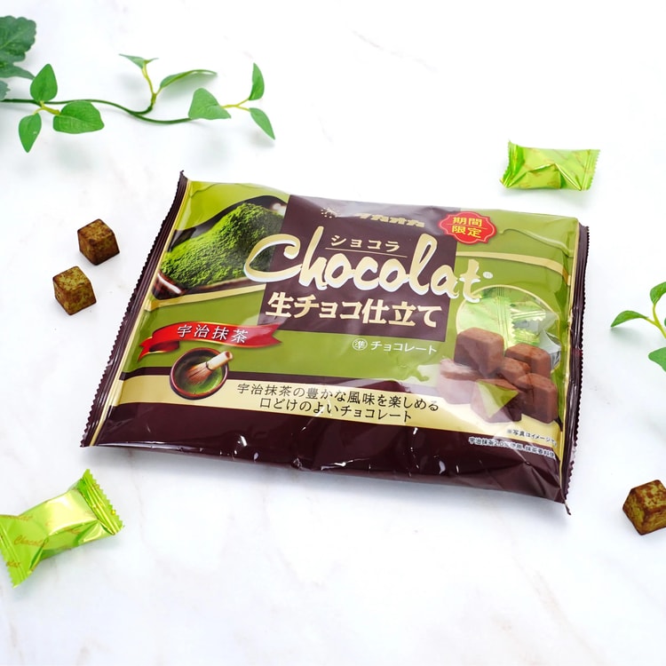 Takaokaya チョコレート 生チョコ 宇治抹茶味 4.4オンス【季節限定品