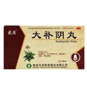 Da Bu Yin Pills 6g*6 bags/Box
