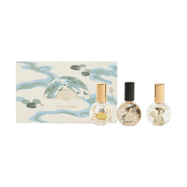 THE BEAST野兽派 朵云轩荷香扇庄居室喷雾礼盒 便携随身室内香氛 10ml×3 金不换 / 荷花渡 / 美人扇【情人节礼物】