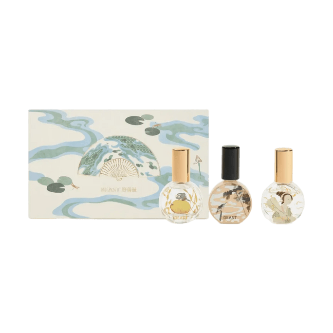 Traditional Chinese Herbal Essential Oil Room Spray Gift Box 0.3fl oz×3