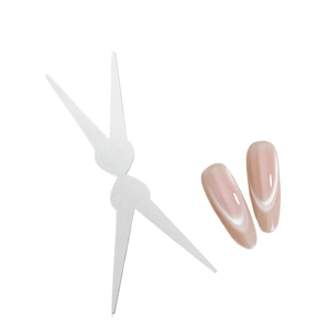 Heyisi Dual‑Head French Cat Eye Nail Magnet Accessory,1pc