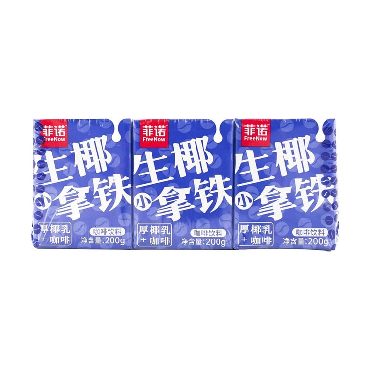 로우 코코넛 라떼 3팩입 600 ml 6