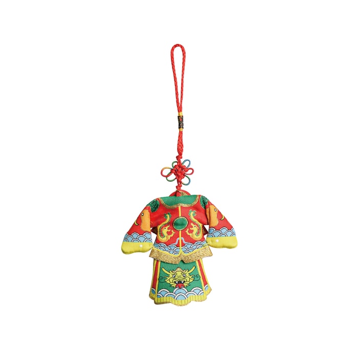 Zhenlan Temple Shen Feng Er Mini Deity Clothes Charm 1pcs